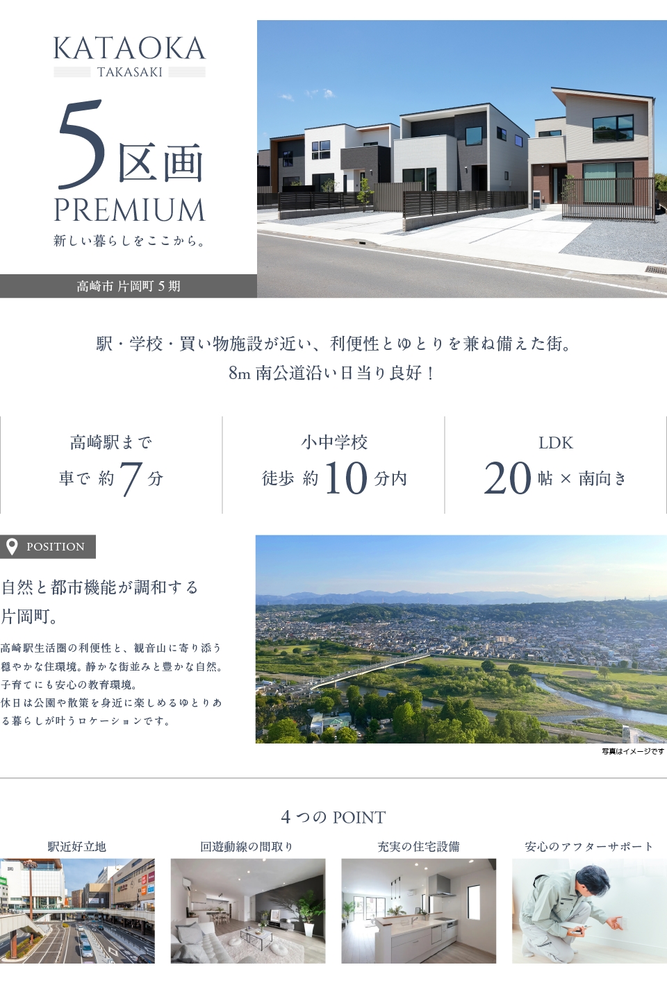 高崎市片岡町5期 全5区画