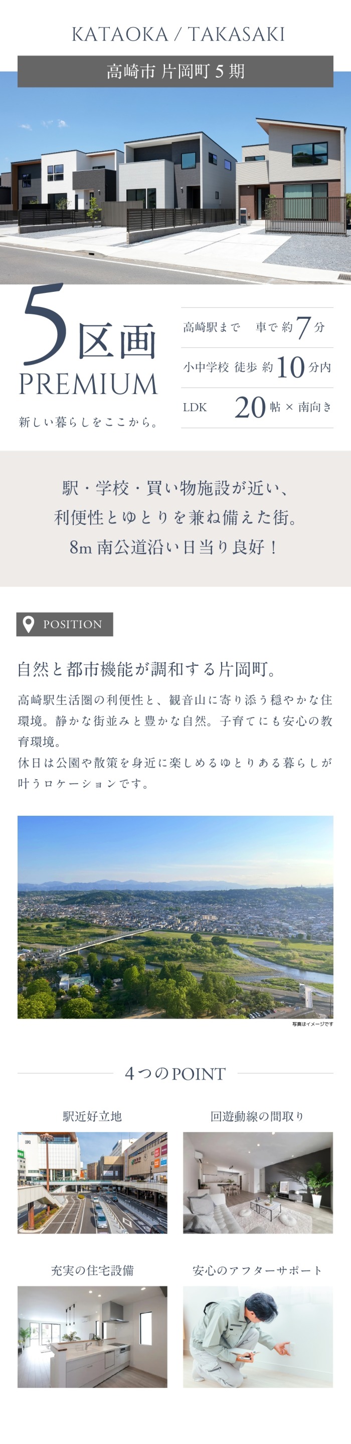高崎市片岡町5期 全5区画